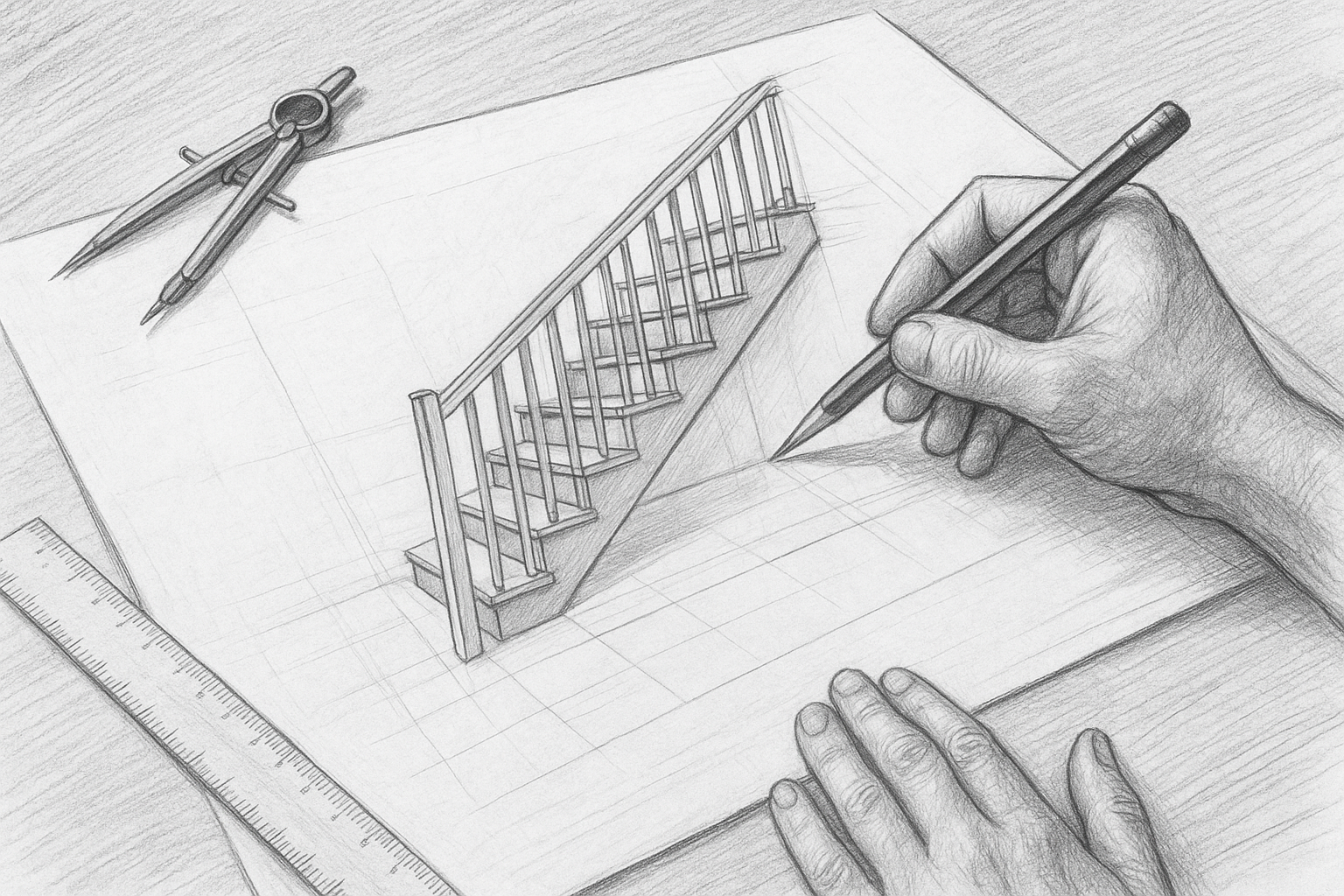 Проектирование деревянных лестниц в Беларуси